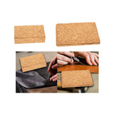Maxbell Cork Block Leather Stamping Pad for Cutting Hole Leather Craft Tool Cork Mat Thick