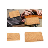 Maxbell Cork Block Leather Stamping Pad for Cutting Hole Leather Craft Tool Cork Mat Thick