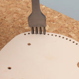 Maxbell Cork Block Leather Stamping Pad for Cutting Hole Leather Craft Tool Cork Mat Thick