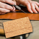 Maxbell Cork Block Leather Stamping Pad for Cutting Hole Leather Craft Tool Cork Mat Thick