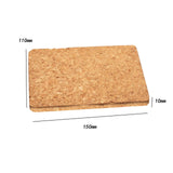 Maxbell Cork Block Leather Stamping Pad for Cutting Hole Leather Craft Tool Cork Mat Thin