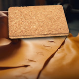 Maxbell Cork Block Leather Stamping Pad for Cutting Hole Leather Craft Tool Cork Mat Thin
