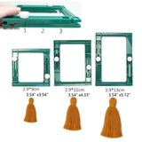 Maxbell Tassel Maker Loom Knitting Tools Adjustable Wool Knitting Plastic Kids Adult