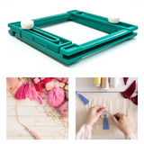 Maxbell Tassel Maker Loom Knitting Tools Adjustable Wool Knitting Plastic Kids Adult
