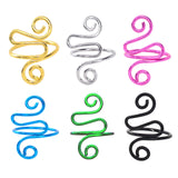 Maxbell Crochet Tension Ring Loop Ring Yarn Tension Control Ring for Mother Her Gift gold