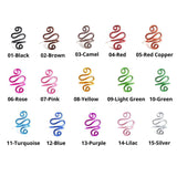 Maxbell Crochet Tension Ring Loop Ring Yarn Tension Control Ring for Mother Her Gift gold