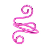Maxbell Crochet Tension Ring Loop Ring Yarn Tension Control Ring for Mother Her Gift pink