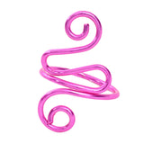 Maxbell Crochet Tension Ring Loop Ring Yarn Tension Control Ring for Mother Her Gift pink