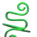 Maxbell Crochet Tension Ring Loop Ring Yarn Tension Control Ring for Mother Her Gift green