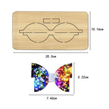 Maxbell Bowknot Die Cutting Embossing Card Making Decoration Wooden Bow Scrapbooking B
