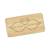 Maxbell Bowknot Die Cutting Embossing Card Making Decoration Wooden Bow Scrapbooking B