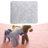 Maxbell Needle Felting Pad Thickened Dustproof Wear Resistance Gift Wool Felting Mat B