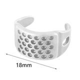 Maxbell Sewing Thimble Ring Sturdy Sewing Thimble for Craft Embroidery Hand Quilting Diameter 18mm