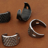 Maxbell Sewing Thimble Ring Sturdy Sewing Thimble for Craft Embroidery Hand Quilting Diameter 18mm