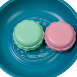 Maxbell Maxbell Sewing Kits Embroidery Needle Holder Compact Round Suction Pin Box Blue Bowls