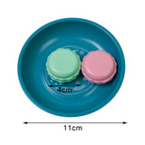 Maxbell Maxbell Sewing Kits Embroidery Needle Holder Compact Round Suction Pin Box Blue Bowls