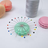 Maxbell Maxbell Sewing Kits Embroidery Needle Holder Compact Round Suction Pin Box Blue Bowls