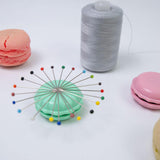 Maxbell Maxbell Sewing Kits Embroidery Needle Holder Compact Round Suction Pin Box Blue Bowls