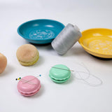 Maxbell Maxbell Sewing Kits Embroidery Needle Holder Compact Round Suction Pin Box Blue Bowls