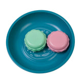 Maxbell Maxbell Sewing Kits Embroidery Needle Holder Compact Round Suction Pin Box Blue Bowls