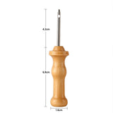 Maxbell Maxbell Punch Needle Wood Knitting DIY Rug Hooking Tool Craft Tool Punch Needle Tool