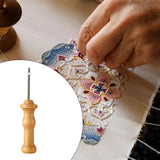 Maxbell Maxbell Punch Needle Wood Knitting DIY Rug Hooking Tool Craft Tool Punch Needle Tool