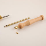 Maxbell Maxbell Punch Needle Wood Knitting DIY Rug Hooking Tool Craft Tool Punch Needle Tool