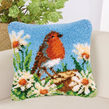 Maxbell Maxbell DIY Pillow Case Needlecraft Cute Yarn Crocheting for Festival Beginners Bird