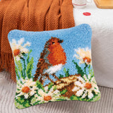 Maxbell Maxbell DIY Pillow Case Needlecraft Cute Yarn Crocheting for Festival Beginners Bird