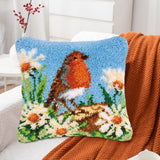 Maxbell Maxbell DIY Pillow Case Needlecraft Cute Yarn Crocheting for Festival Beginners Bird