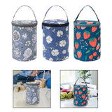 Maxbell Maxbell Yarn Storage Bag Portable Yarn Organizer for Cross Stitch Embroidery Outdoor A