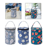 Maxbell Maxbell Yarn Storage Bag Portable Yarn Organizer for Cross Stitch Embroidery Outdoor A
