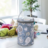 Maxbell Maxbell Yarn Storage Bag Portable Yarn Organizer for Cross Stitch Embroidery Outdoor A