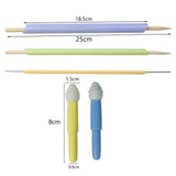 Maxbell Maxbell 3Pcs DIY Tool with 2Pcs Seam Ripper Fabric Tube Turners Set Tapestry Webbing