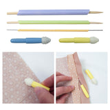 Maxbell Maxbell 3Pcs DIY Tool with 2Pcs Seam Ripper Fabric Tube Turners Set Tapestry Webbing