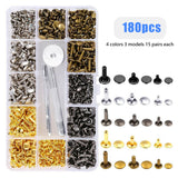Maxbell Maxbell Eyelets Grommets Tool Set Clothing Leather Belt Bags Bag Washer Double Sided without Plier