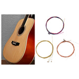 Maxbell Maxbell 10 Set Guitar Strings Acoustic Repair Classical Guitar Strings for Beginners Colorful