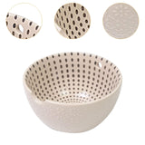 Maxbell Maxbell Crocheting Bowl Handmade Accessory Ceramics Yarn Bowl for Girlfriend Friends Beige