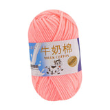 Maxbell Skeins Wool Yarn Materials Supply Crochet Yarn for Knitting Crocheting Scarf Pink