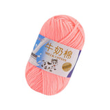 Maxbell Skeins Wool Yarn Materials Supply Crochet Yarn for Knitting Crocheting Scarf Pink