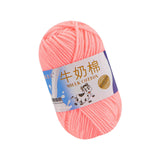 Maxbell Skeins Wool Yarn Materials Supply Crochet Yarn for Knitting Crocheting Scarf Pink