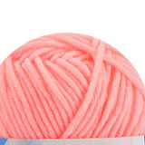 Maxbell Skeins Wool Yarn Materials Supply Crochet Yarn for Knitting Crocheting Scarf Pink