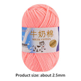 Maxbell Skeins Wool Yarn Materials Supply Crochet Yarn for Knitting Crocheting Scarf Pink