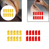 Maxbell Maxbell 10 Pieces Sewing Threader Hand Tool for Quilting DIY Crafts Hand Stitching Yellow