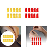Maxbell Maxbell 10 Pieces Sewing Threader Hand Tool for Quilting DIY Crafts Hand Stitching Yellow