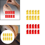 Maxbell Maxbell 10 Pieces Sewing Threader Hand Tool for Quilting DIY Crafts Hand Stitching Yellow