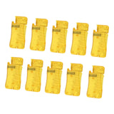Maxbell Maxbell 10 Pieces Sewing Threader Hand Tool for Quilting DIY Crafts Hand Stitching Yellow
