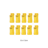 Maxbell Maxbell 10 Pieces Sewing Threader Hand Tool for Quilting DIY Crafts Hand Stitching Yellow