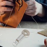 Maxbell Maxbell Leather Craft Located Locked Pin Fixing Pin Portable Leather Hand Sewing Pin 0 to 6mm