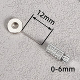 Maxbell Maxbell Leather Craft Located Locked Pin Fixing Pin Portable Leather Hand Sewing Pin 0 to 6mm